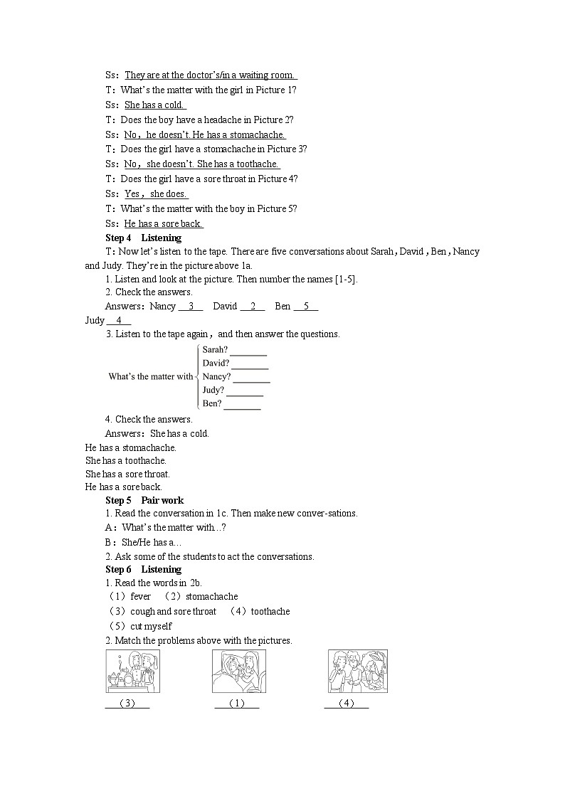 UNIT 1 Period 1 （Section A 1a-2d）教案03