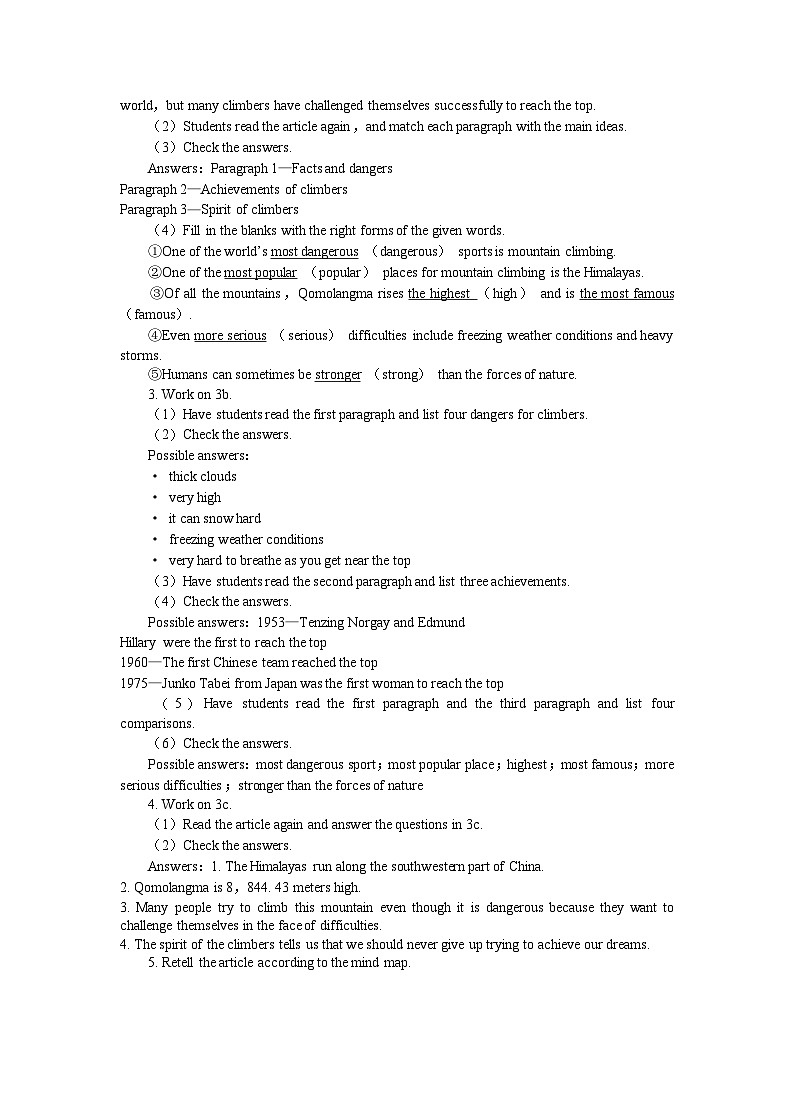 UNIT 7 Period 2 （Section A 3a-4c）教案03