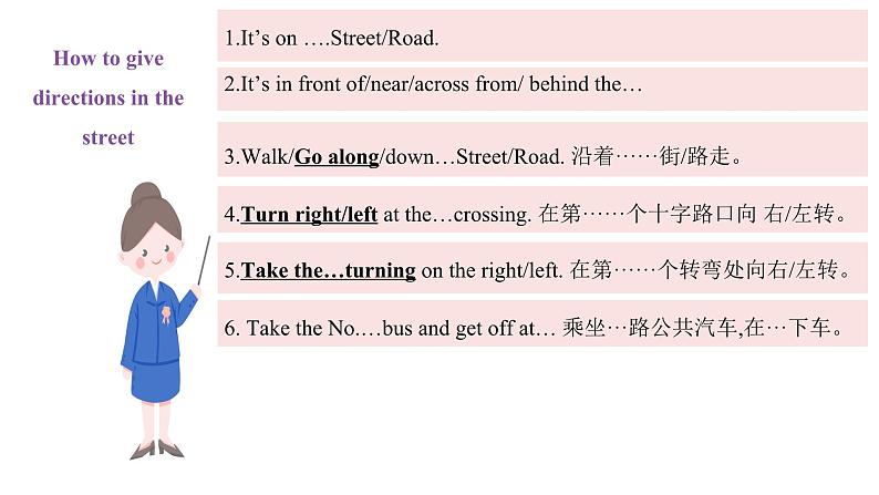 人教新目标英语七下Unit 8 Is there a post office near here 第二课时 SectionA（Grammar Focus-3c）课件第8页