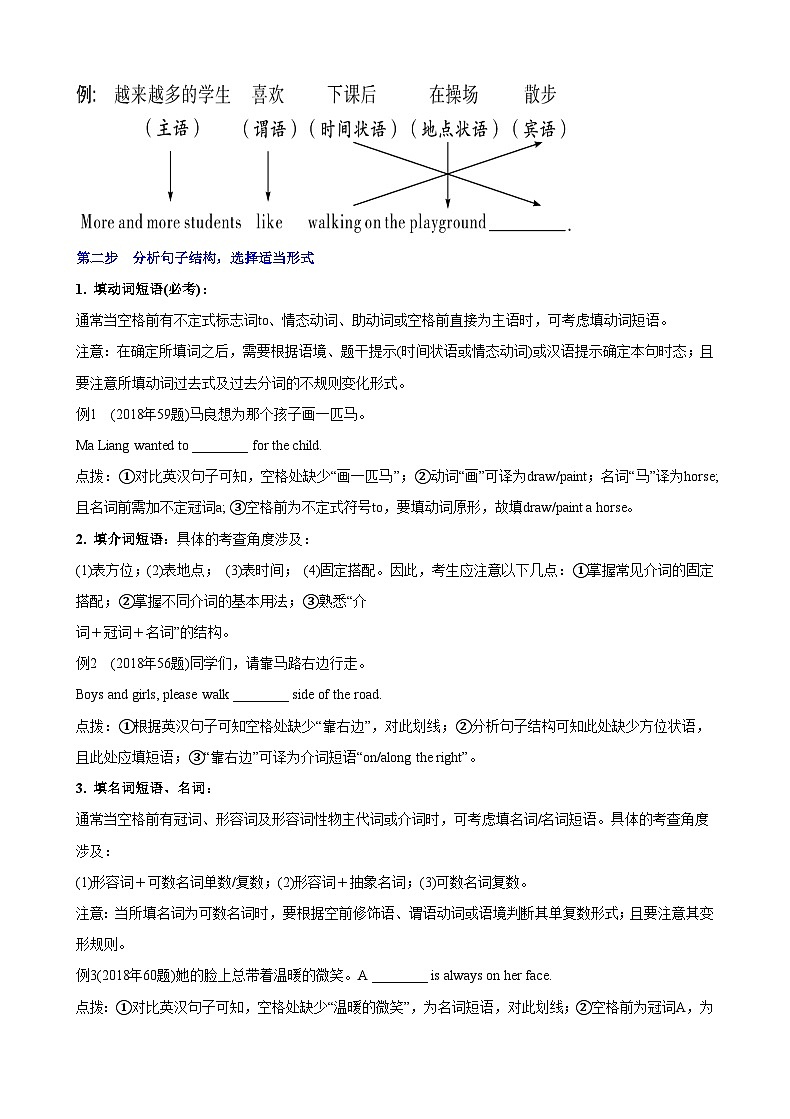 备考中考英语专项复习 完成句子解题技巧第2页