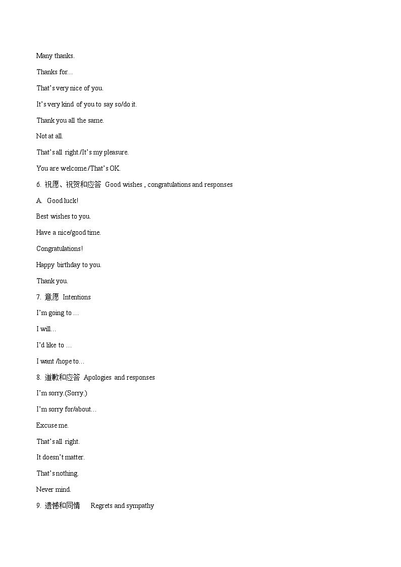 专题20 28个必考话题交际英语-中考英语作文最新热点话题素材积累第2页