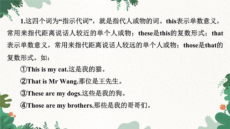 外研版英语七年级上册 Module 2 My familyUnit 3 Language in use课件第4页