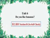 人教新目标版英语七年级上册 Unit 6 Do you like bananas第五课时Section B (3a-Self Check)课件