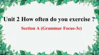 初中英语Unit 2 How often do you exercise?Section A授课课件ppt