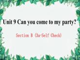 人教新目标(Go for it)版八年级上册Unit 9 Can you come to my party Section B (3a-Self Check)课件