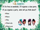 人教新目标(Go for it)版八年级上册Unit 10 If you go to the party, you’ll have a great time.Section A (2a-2d)[1]课件
