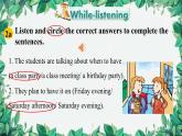 人教新目标(Go for it)版八年级上册Unit 10 If you go to the party, you’ll have a great time.Section A (2a-2d)[1]课件