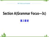 人教新目标版英语七年级下册 Unit 5 Why do you like pandas-Section A Grammar Focus-3c（第2课时）课件