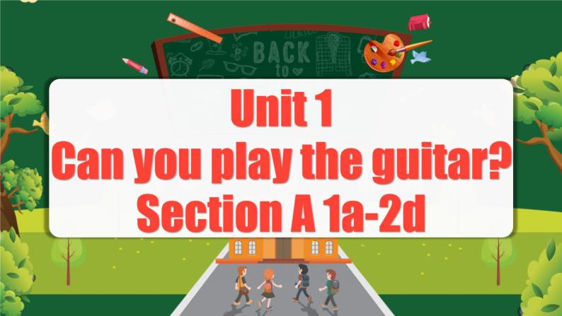 Unit 1 第1课时 (Section A 1a-2d)课件+教案 人教版英语七下01