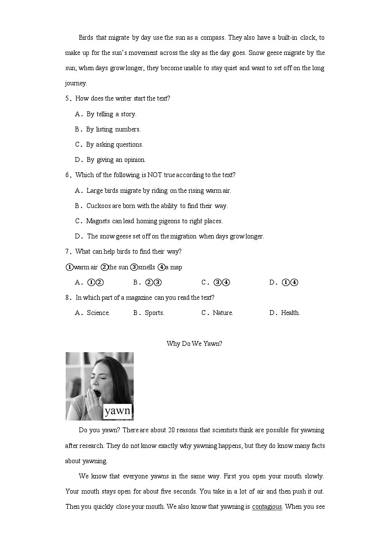 辽宁省铁岭市第六中学2023-2024学年九年级上学期期末英语试题(含答案)03