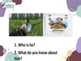 冀教版英语九年级上册 Lesson 9China’s Most Famous “Farmer”课件