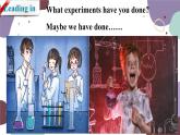 冀教版英语九年级上册 Lesson25 Let’s Do an Experiment!课件