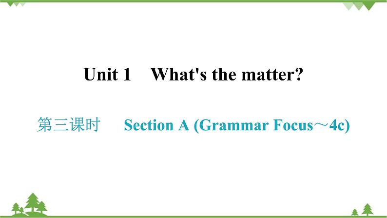 人教新目标(Go for it)版英语八年级下册Unit 1习题课件01