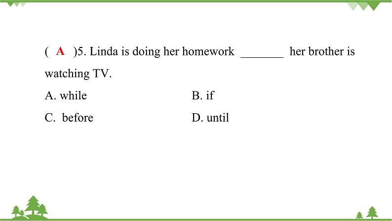 3-3 第三课时Section A (Grammar Focus～4c)  课后第6页