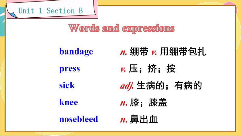 Unit 1 Section B 1a-1d 人教版英语八年级下册【PPT课件+教案】03