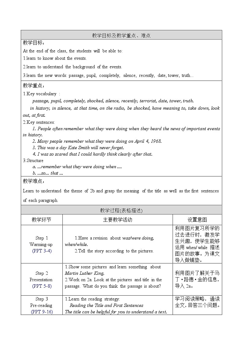 Unit 5 Section B 2a-2e 人教版英语八年级下册【PPT课件+教案】02