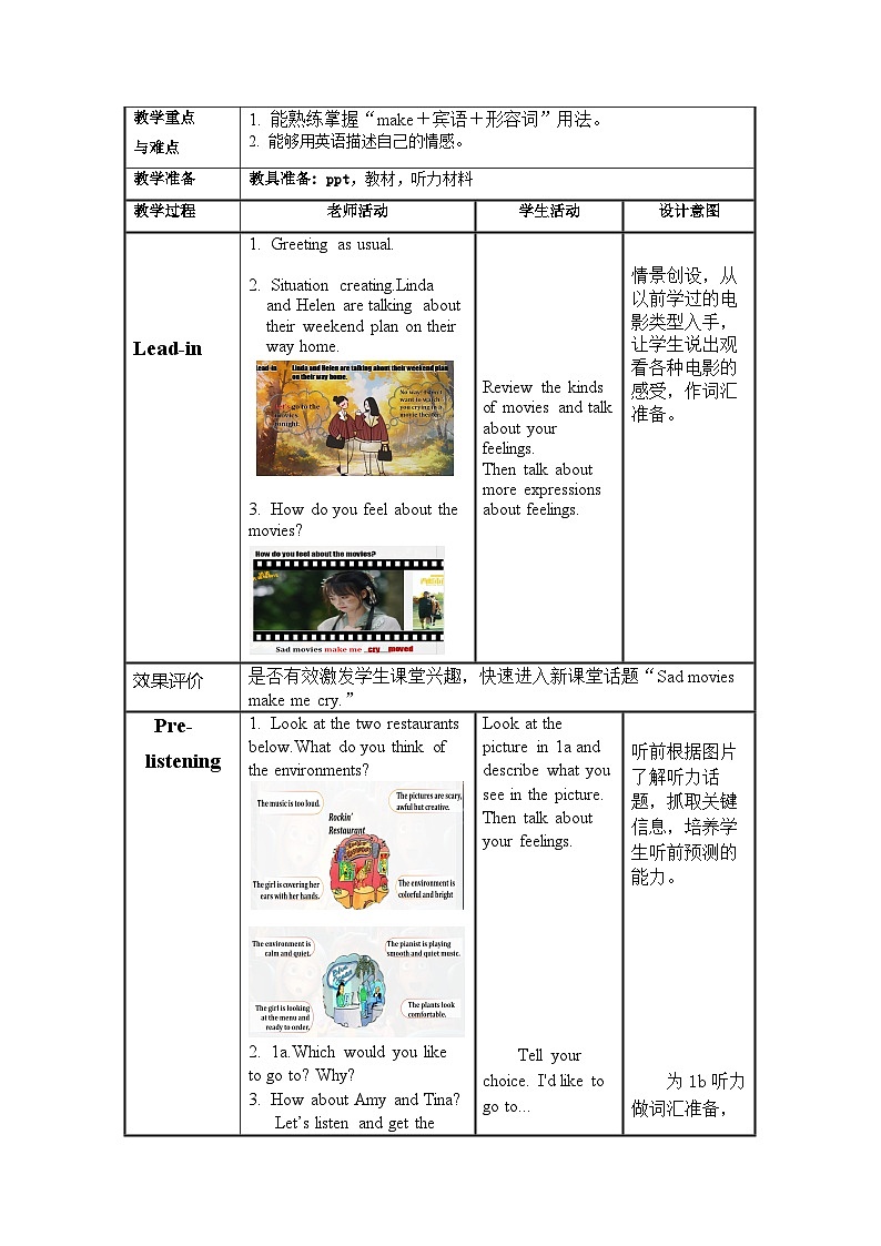 Unit 11 第1课时 (Section A 1a-2d)（教学设计）-2023-2024学年九年级英语全一册同步精品课件+分层作业+导学案（人教版）第2页