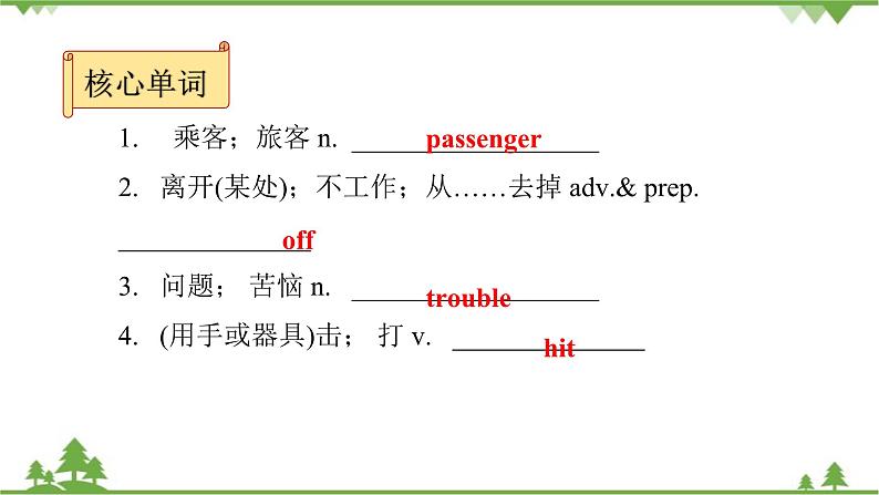 人教新目标(Go for it)版英语八年级下册 Unit 1 What's the matter-Section A (3a～3c)课件第4页