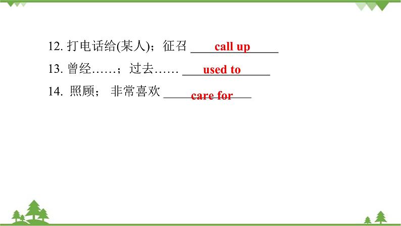 人教新目标(Go for it)版英语八年级下册 Unit 2 I'll help to clean up the city parks.-Section A (1a～2d)课件第6页