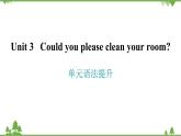 人教新目標(biāo)(Go for it)版英語八年級下冊 Unit 3 Could you please clean your room- 單元語法提升課件