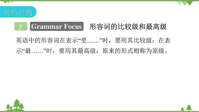 人教新目标(Go for it)版英语八年级下册 Unit 7 What's the highest mountain in -Section A (Grammar Focus～4c)课件第8页