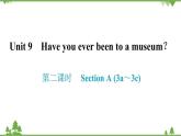 人教新目标(Go for it)版英语八年级下册 Unit 9 Have you ever been to a museum- Section A (3a～3c)课件