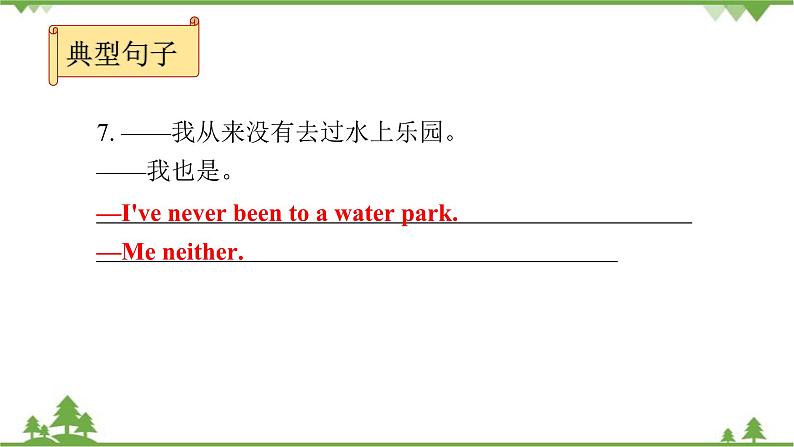 人教新目标(Go for it)版英语八年级下册 Unit 9 Have you ever been to a museum-Section A (Grammar Focus～4c)课件06