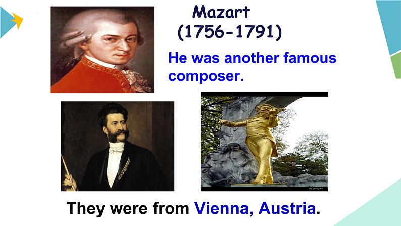 外研版七年级英语下册Module 12 Unit 2 Vienna is the centre of European classical music.课件07