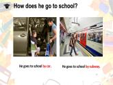 仁愛科普版英語七年級下冊Unit 5 Our school life Topic 1 I usually come to school by subway. Section A課件+教案+練習(xí)+音視頻