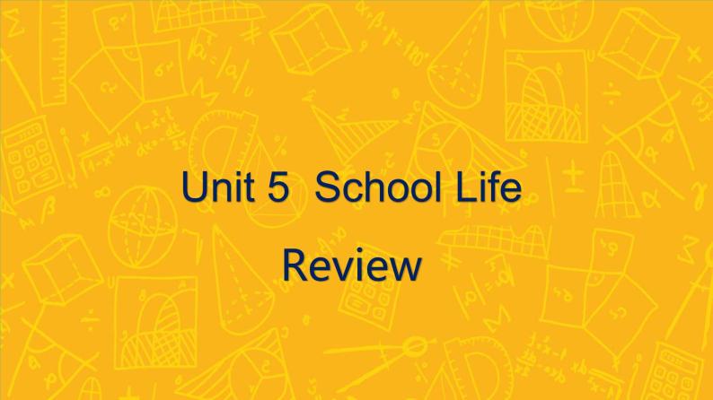 仁爱科普版英语七年级下册Review of Unit 5 课件+练习+学案01