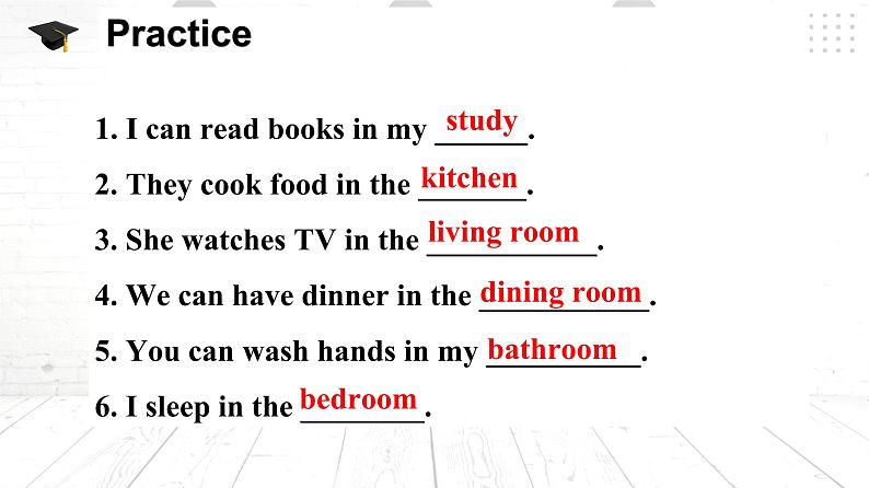 仁爱科普版英语七年级下册Unit 6 Topic 1  There is a study next to my bedroom. Section A课件+教案+音频06