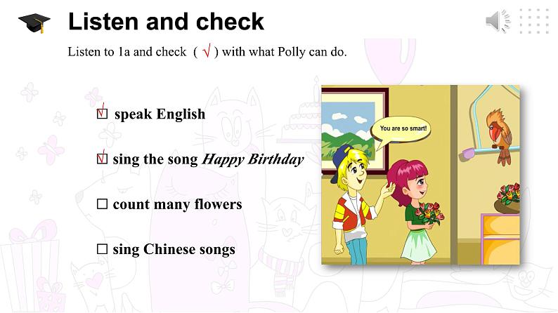 仁爱科普版英语七年级下册Unit 7 Topic 2 Can you sing an English song_ Section B课件+教案+音视频05