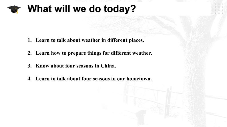 仁爱科普版英语七年级下册Unit 8 Topic 1 What's the weather like in summer_ Section C课件+教案+音视频04