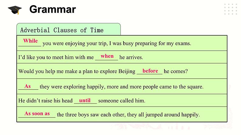 仁爱科普版英语八下Unit 6 Topic2 How about exploring Tian’anmen Square_ Section D课件+教案+练习+音视频04