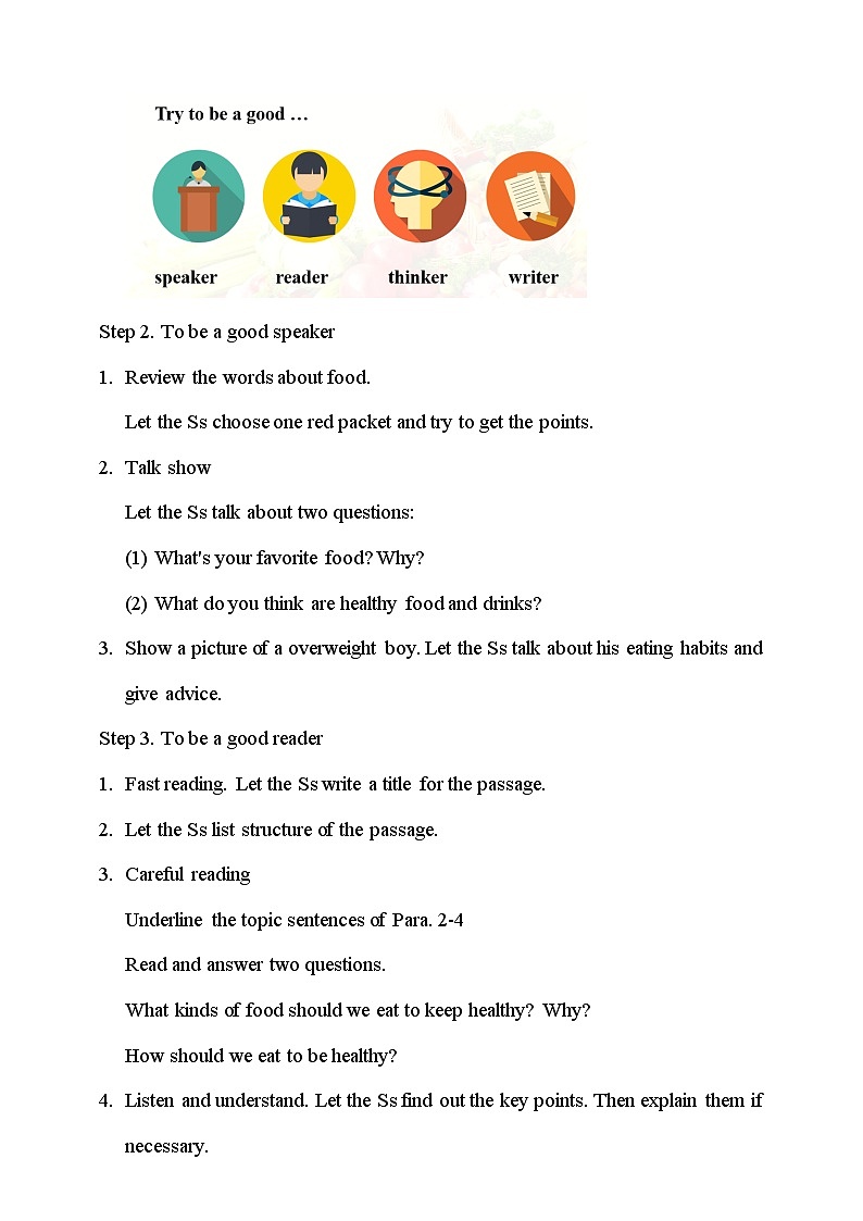 仁爱科普版英语八下Unit 7 Topic 3 I cooked the most successfully. Section D课件+教案+音视频02