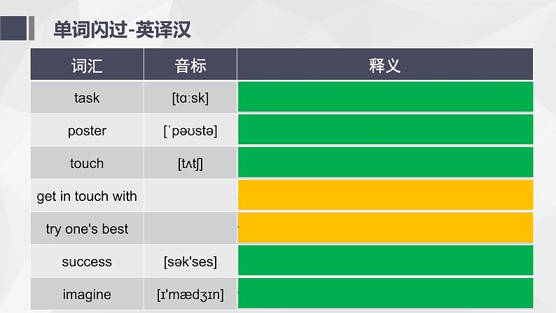 仁爱科普版英语八下【期末复习】Unit 7 Food Festival Topic 1 复习课件+ 复习检测（含答案）03