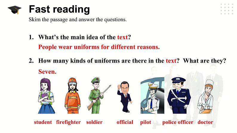 仁爱科普版英语八下Unit 8 Topic 2 We can design our uniforms. Section C课件+教案+音频08