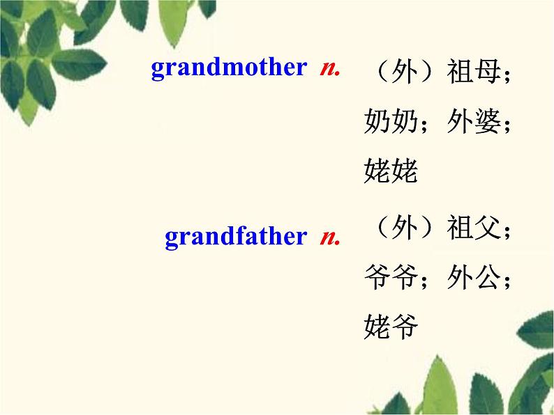 人教新目标版英语七年级上册Unit 2 This is my sister.Section A(1a – 2c)课件第4页