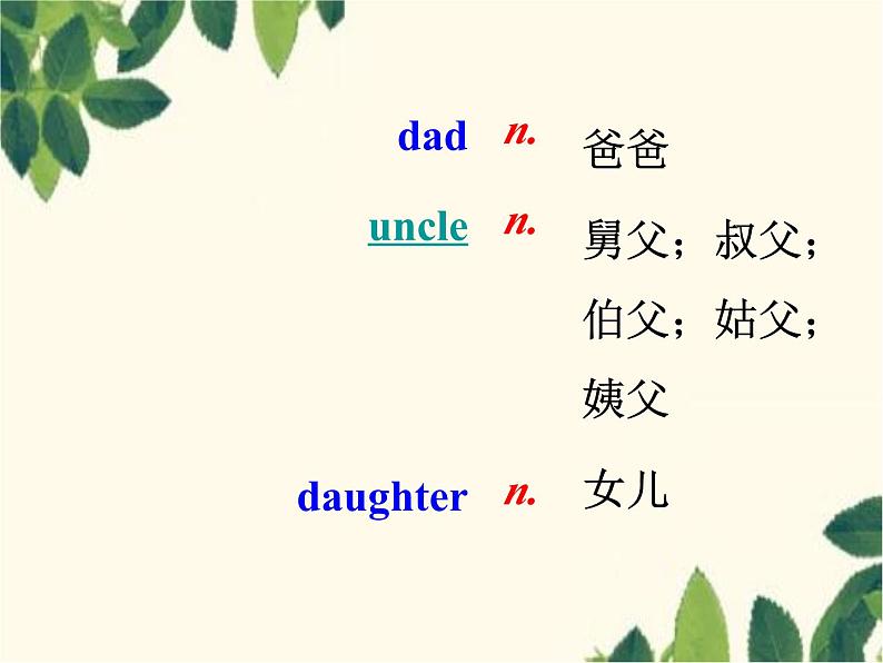 人教新目标版英语七年级上册Unit 2 This is my sister.Section B(1a – 2a)课件05