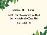 外研版英語(yǔ)九年級(jí)上冊(cè)Module 11 Unit 2課件