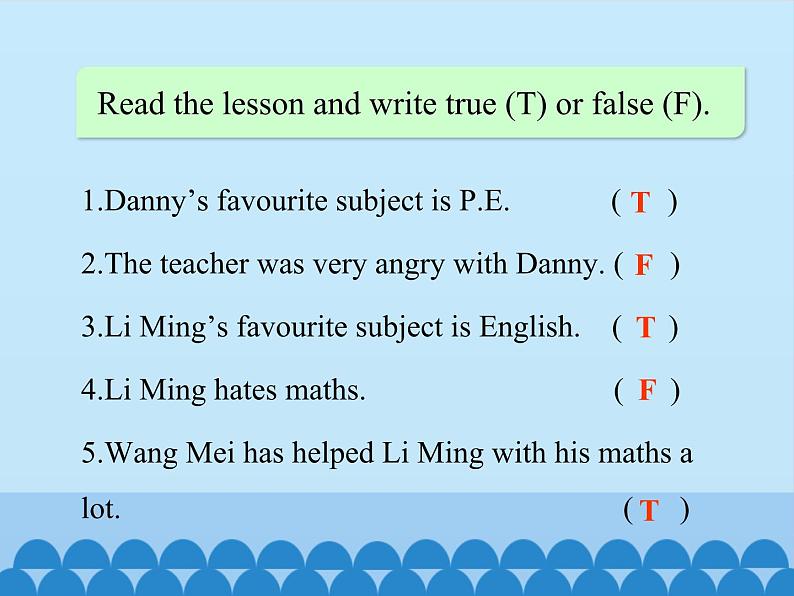 冀教版（三起）英语八年级上册 Unit 2  My Favourite School Subject Lesson 8_1(1) 课件08