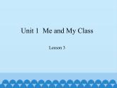冀教版（三起）英语八年级上册 Unit 1  Me and My Class Lesson 3_1 课件