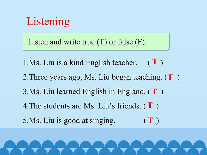 冀教版（三起）英语八年级上册 Unit 1  Me and My Class Lesson 5_1 课件08