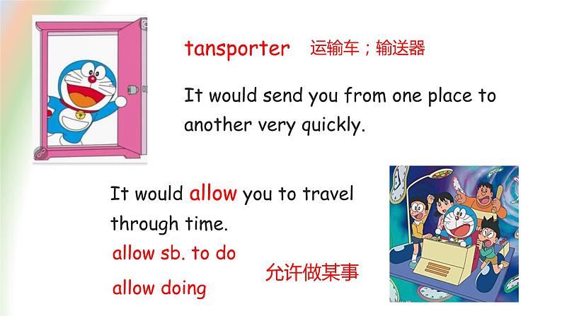 冀教版（三起）英语八年级上册 Unit 6  Go with Transportation!Lesson 35 Future Transportation 课件05