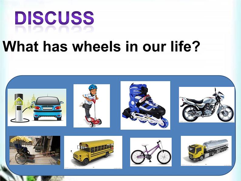 冀教版（三起）英语八年级上册 Unit 6  Go with Transportation!Lesson 33 Life on Wheels 课件04