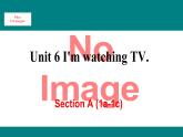 人教新目标版英语七年级下册Unit 6 I'm watching TV-Section A (1a-1c)课件