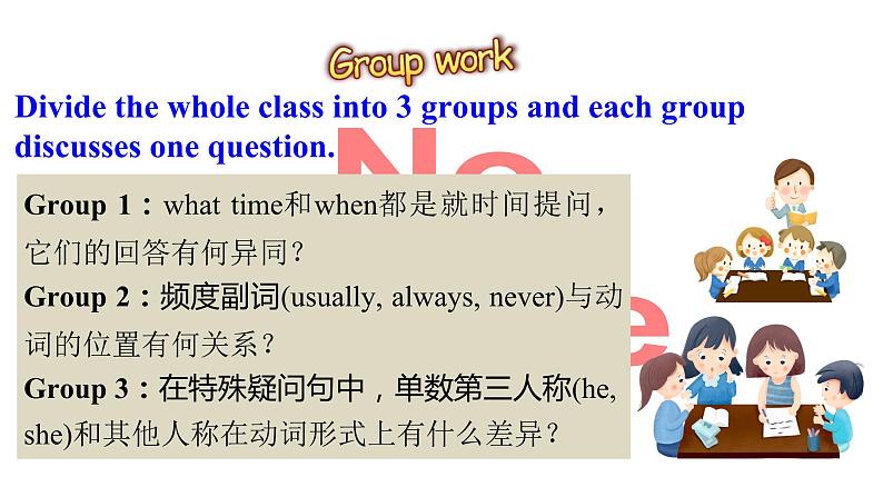 人教新目标版英语七年级下册Unit 2 What time do you go to school-Section A (GF-3c)课件第7页