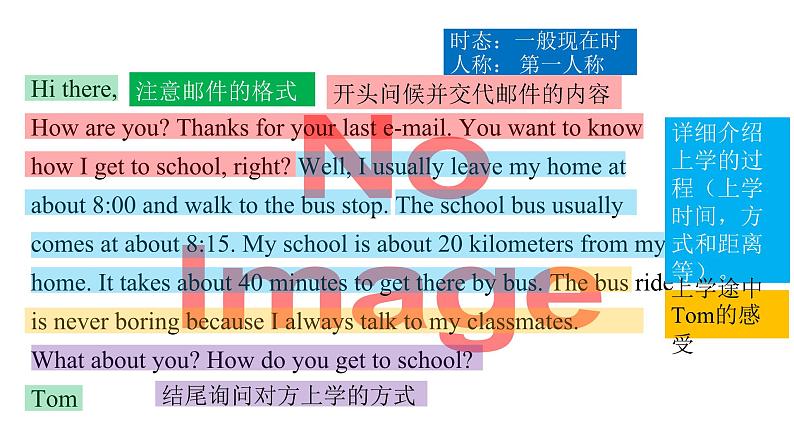 人教新目标版英语七年级下册Unit 3 How do you get to school-Section B (3a-Selfcheck)课件07