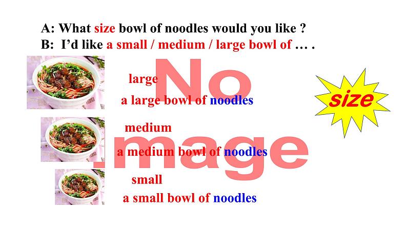 人教新目标版英语七年级下册Unit 10 I'd like some noodles-Section A (2a-2d)课件05