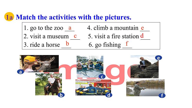 人教新目标版英语七年级下册Unit 11 How was your school trip-Section B  (1a-1d)课件08